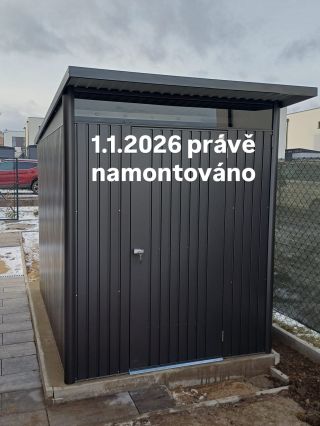 “Jak na Nový rok, tak po celý rok.” Zahradní domek Biohort Avantgarde A3 ECO dnes v Březiněvsi právě postaven. Přejeme Vám...